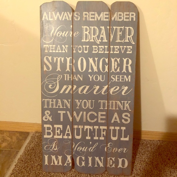 Beautiful Quote Wooden Pallet - Picture 1 of 1